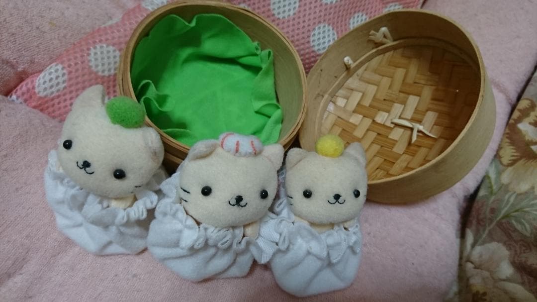 にゃんにゃんにゃんこ★にゃんこ飯店　にゃんこしゅうまい　ぬいぐるみ　マスコット