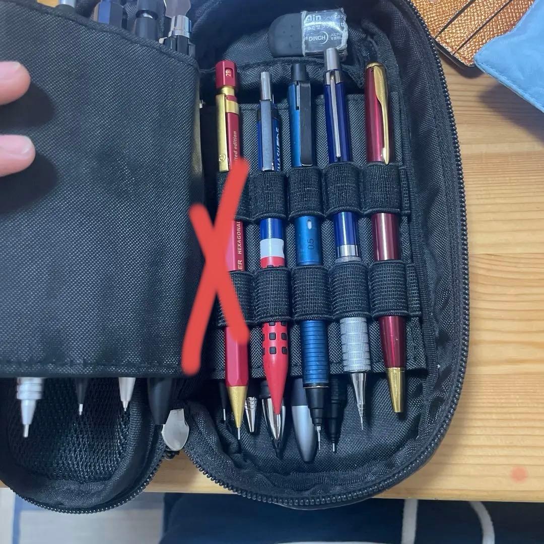 バッサー　シャーペンまとめ売り赤ヘキサなし　合計6万