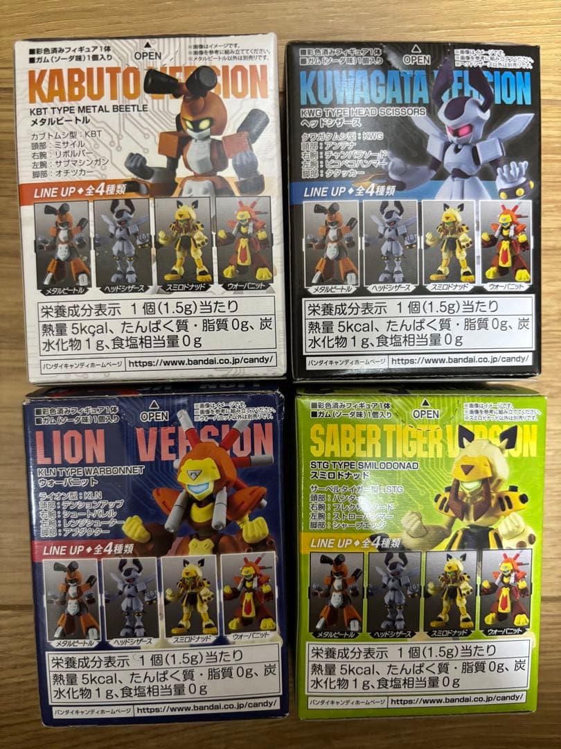 【未開封】メダロット PERFECT COLLECTION 4体セット