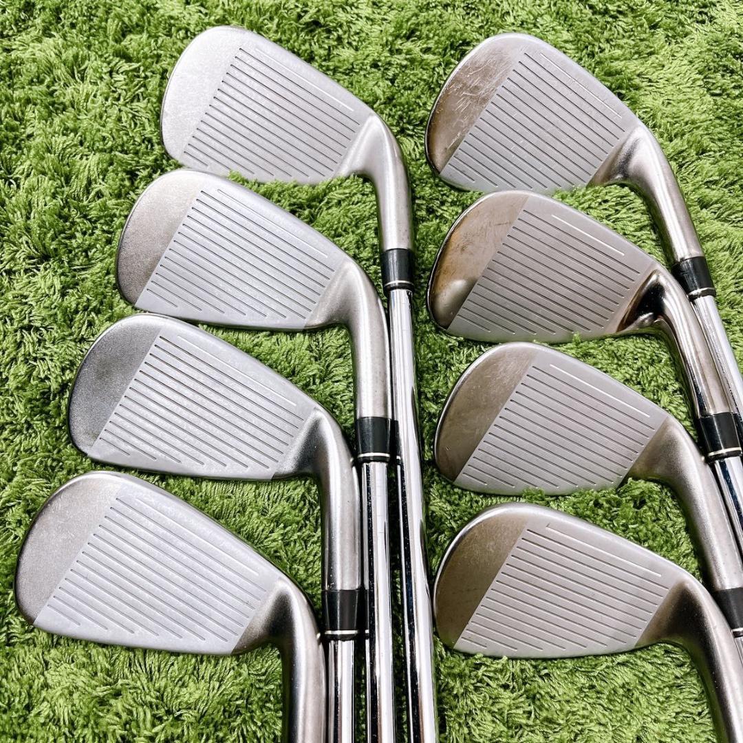 【レフティ】テーラーメイド バーナー 2.0 アイアン 8本セット FLEX R