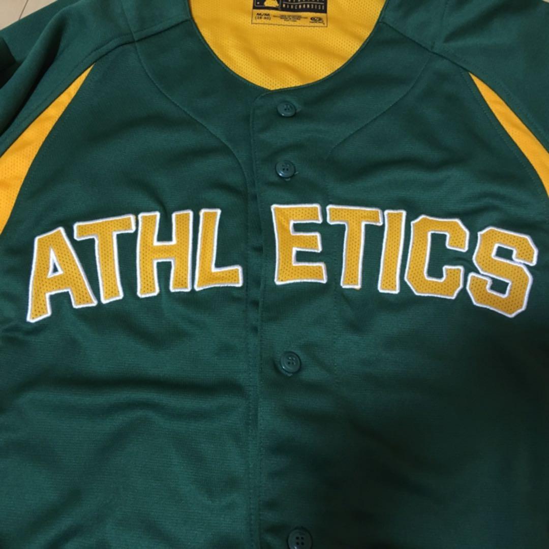 新品未使用タグ付き！TRUE FAN製⭐︎MLB アスレチックス⭐︎ユニホーム