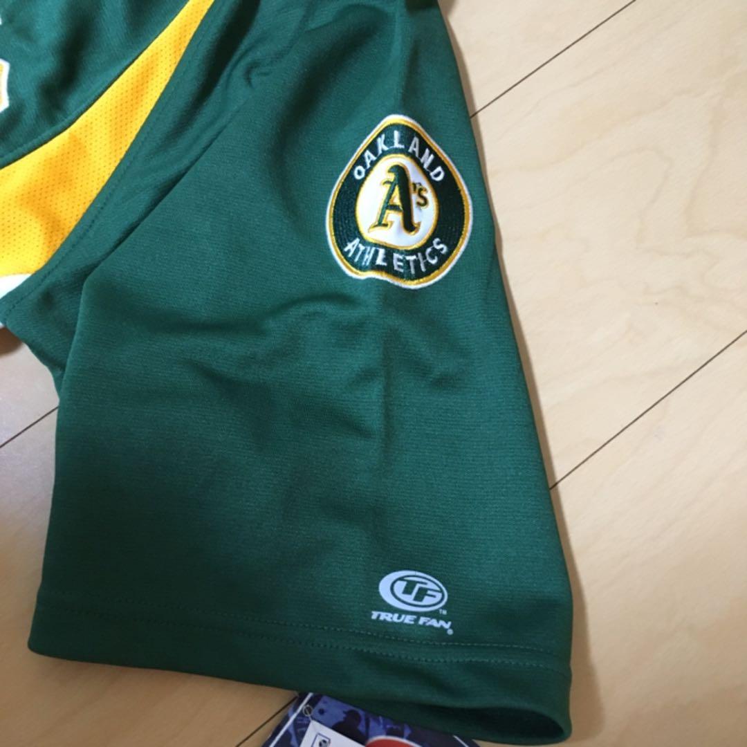 新品未使用タグ付き！TRUE FAN製⭐︎MLB アスレチックス⭐︎ユニホーム