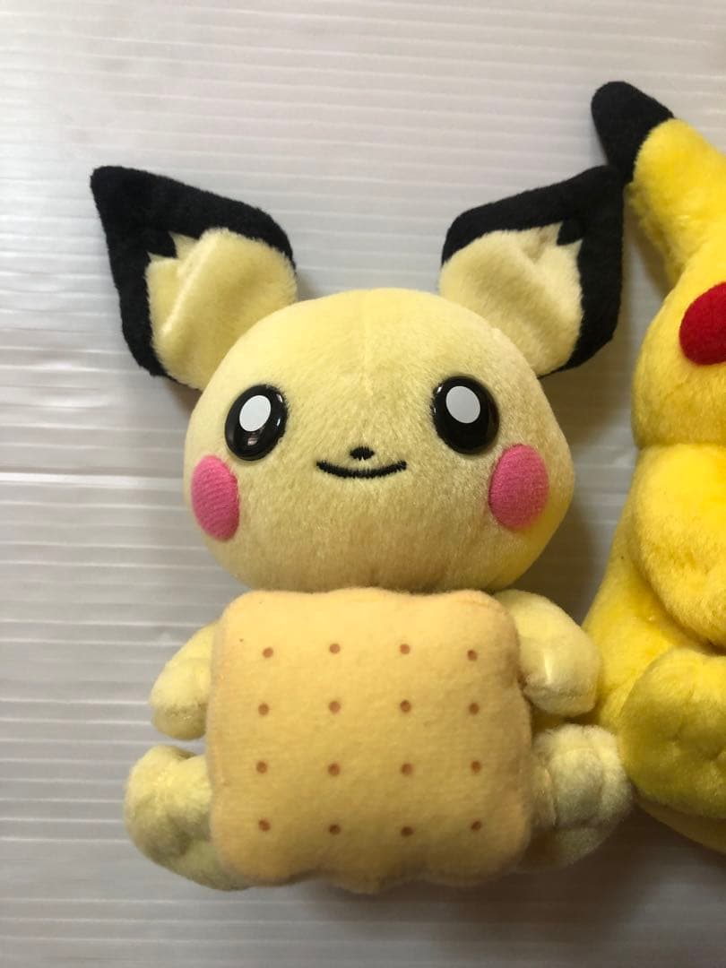 美品　ピカチュウ ピチュウ とりかえっこぬいぐるみ ポケモンセンター