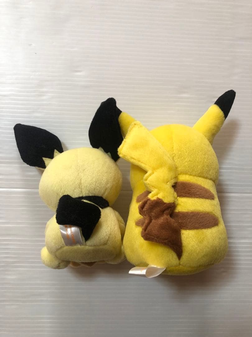 美品　ピカチュウ ピチュウ とりかえっこぬいぐるみ ポケモンセンター
