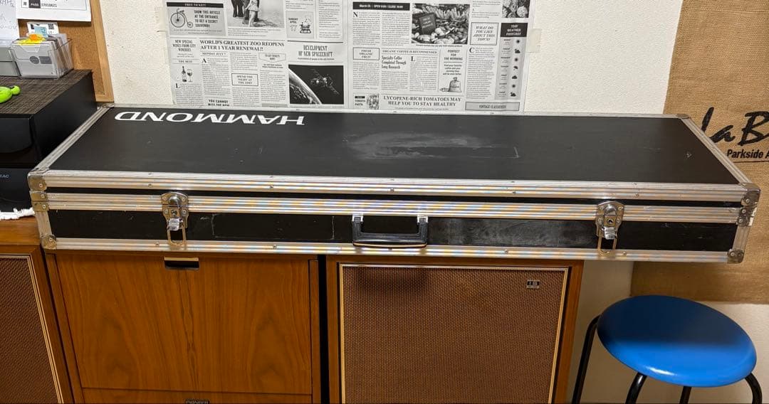 ハモンド オルガン XB-2 61鍵 ケース付き ジャンク品