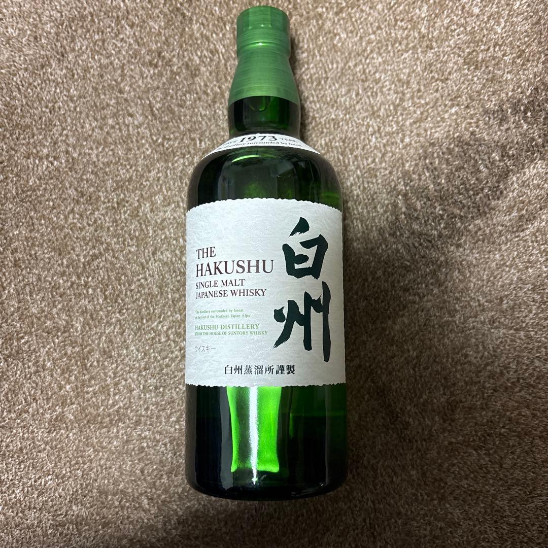 サントリーシングルモルトウイスキー　白州