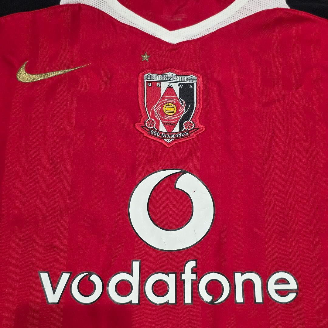 浦和レッズ　2006　ユニフォーム　長袖　L　NIKE　ナイキ　ホーム　レッド