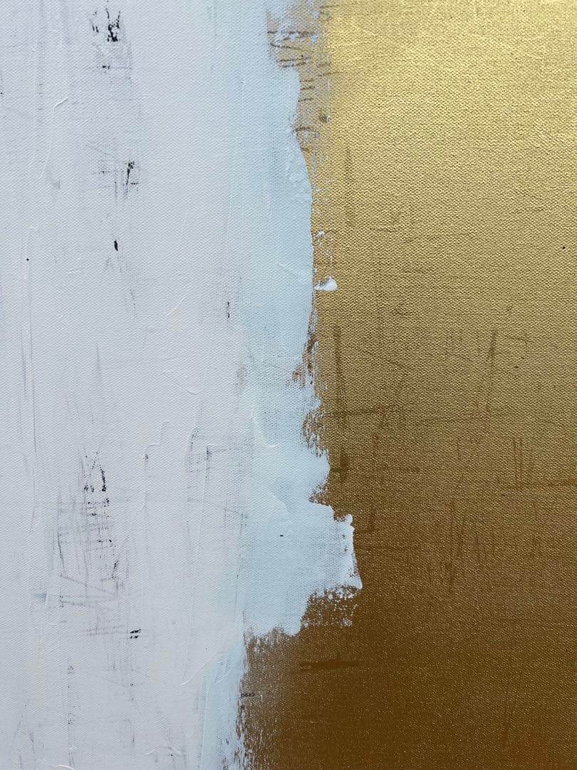 インテリア/和風/禅/絵画/アート/抽象画/モダン/ホテル/ホワイト/ゴールド