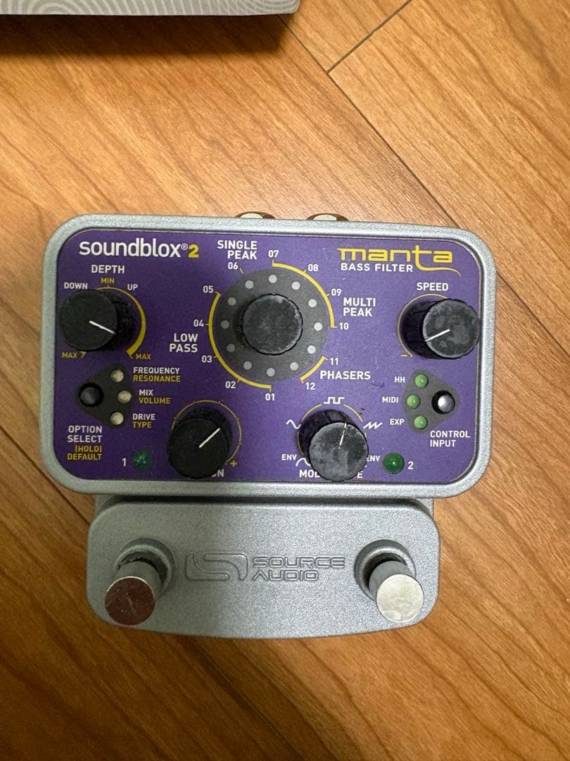 Soundblox manta bass filter 値下げ中