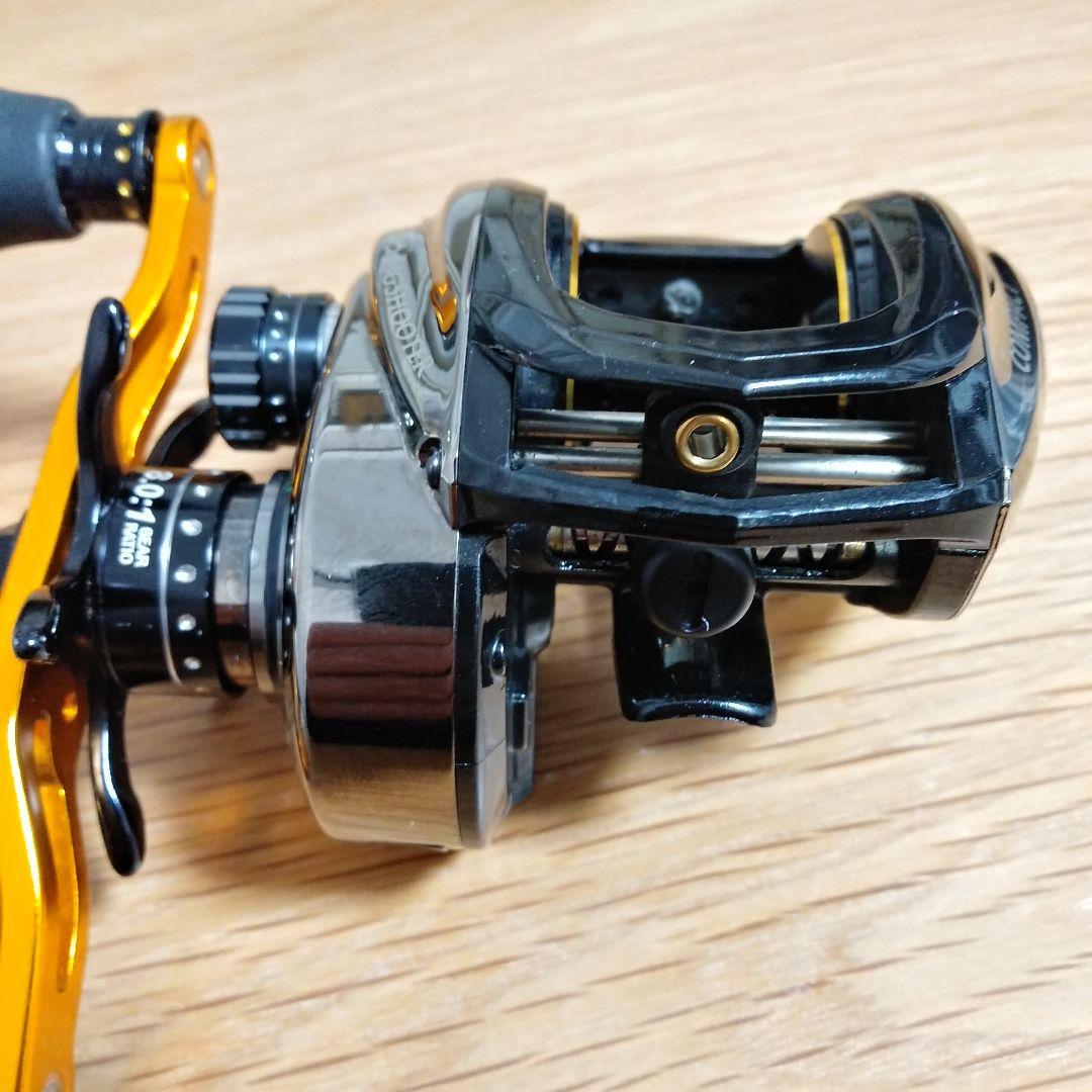 回転良好 アブガルシア ビッグシューターコンパクト8 ゴリシャリ無し