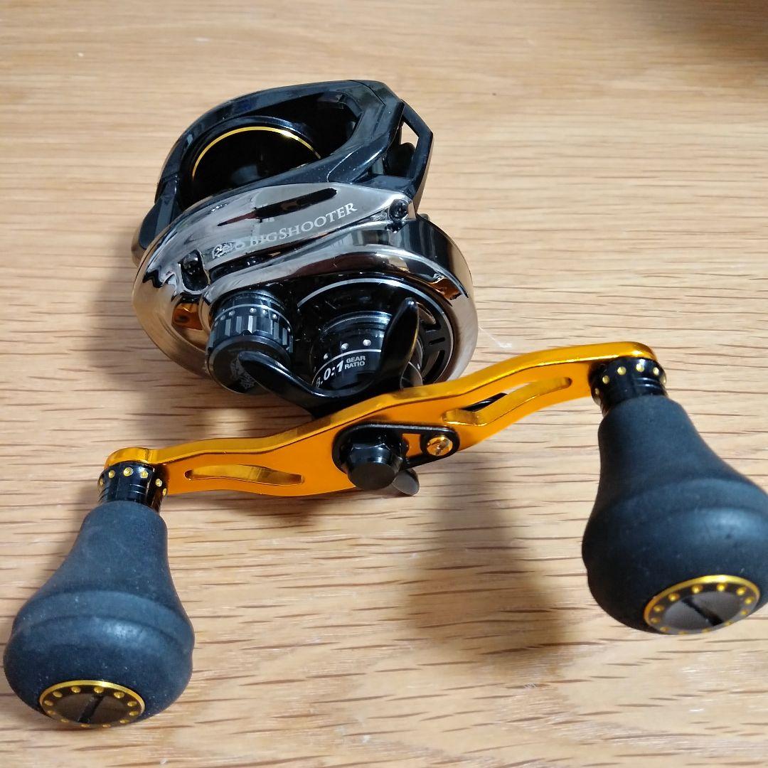 回転良好 アブガルシア ビッグシューターコンパクト8 ゴリシャリ無し