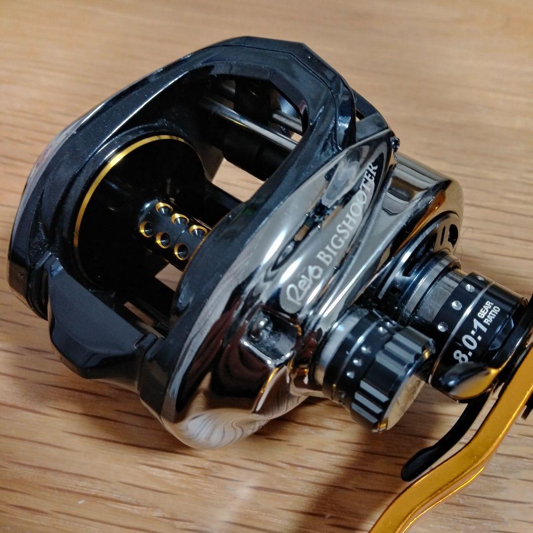 回転良好 アブガルシア ビッグシューターコンパクト8 ゴリシャリ無し