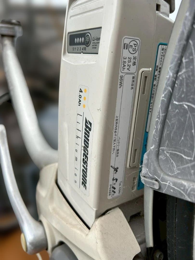 即決　ブリジストン 電動アシスト自転車　中古現状　直引き　名古屋 バスケット付き
