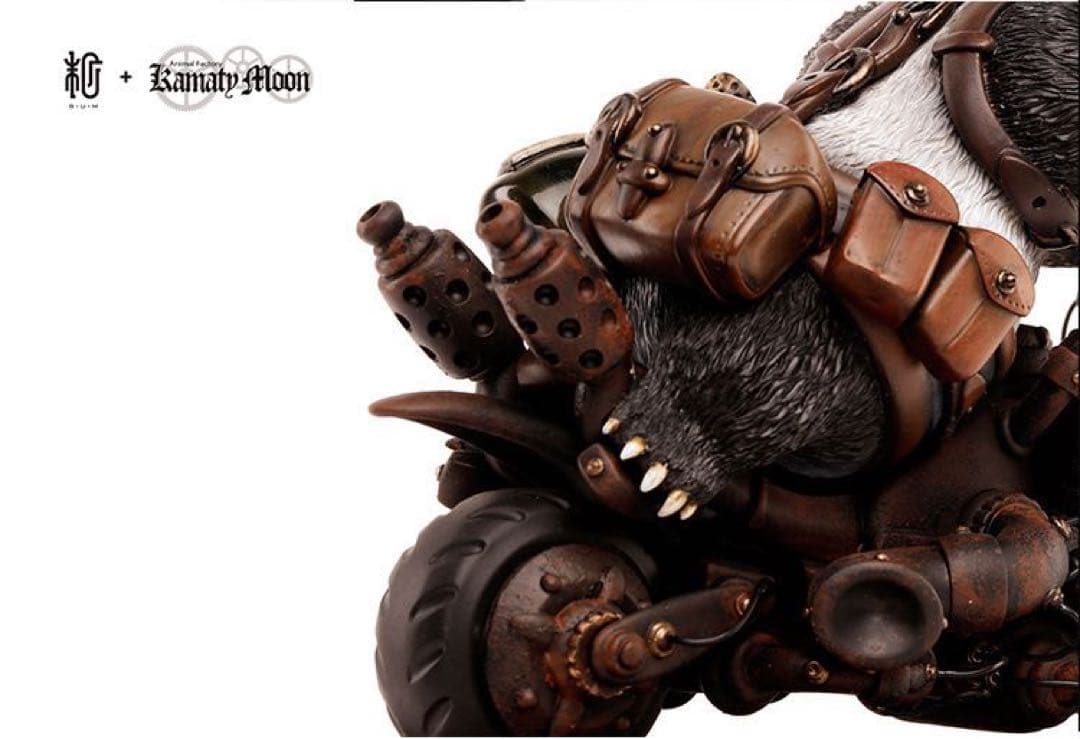 デザイナーズトイ 鎌田光司 パンダの機関車 トレトイフィギュア