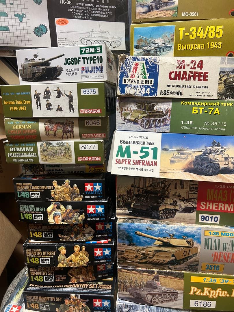 戦車モデルセット30