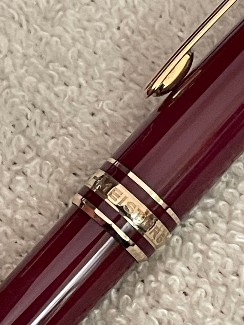 ◾️ボルドー美品◾️モンブラン144 万年筆◾️マイスターシュテュック クラシック◾️