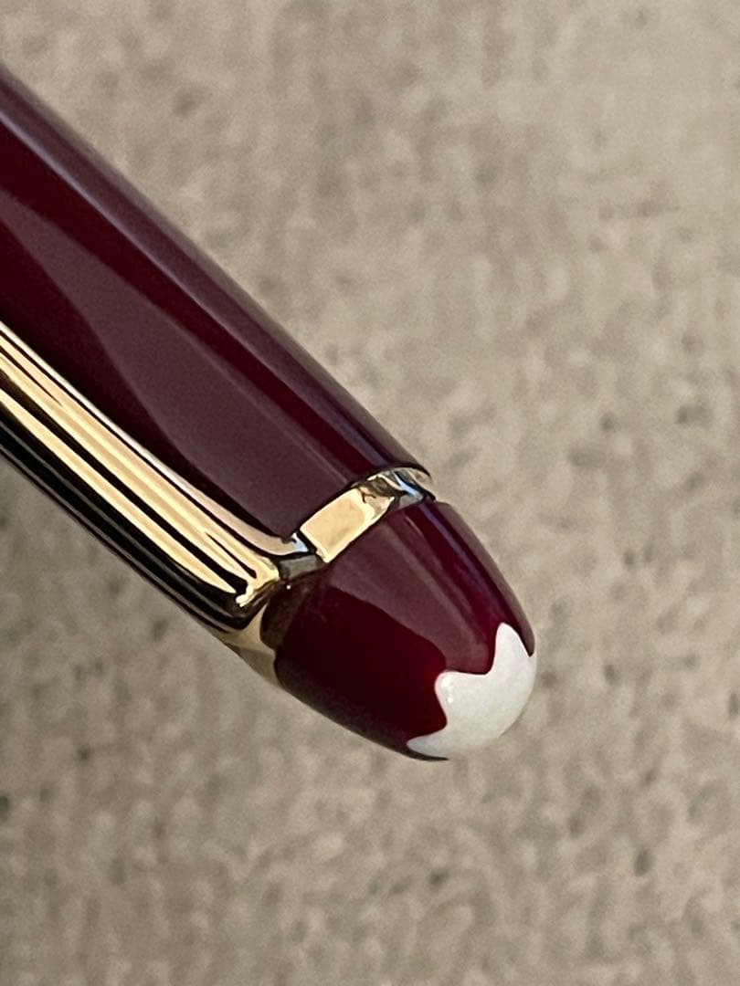 ◾️ボルドー美品◾️モンブラン144 万年筆◾️マイスターシュテュック クラシック◾️