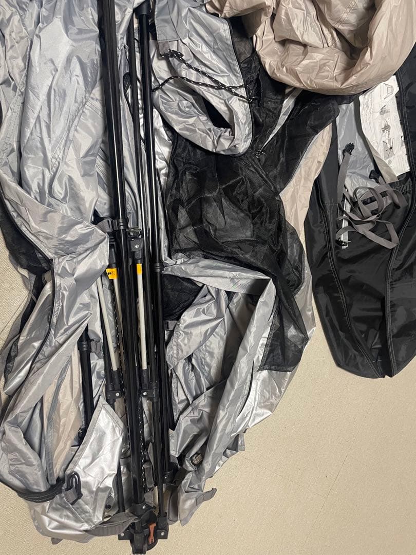 クイックキャンプ ワンタッチ スクリーンタープ 3m QC-ST300 グレー