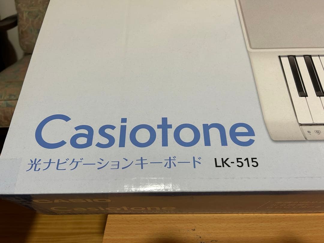 CASIO 光ナビゲーションキーボードLK515 Casiotone