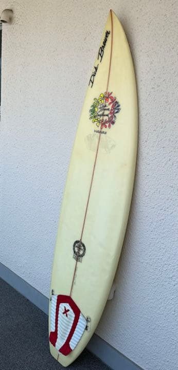 ディックブリューワー ハンドシェイプ 6'2\"×18 1/4\"×2 1/4\"