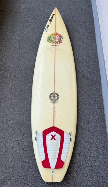 ディックブリューワー ハンドシェイプ 6'2\"×18 1/4\"×2 1/4\"