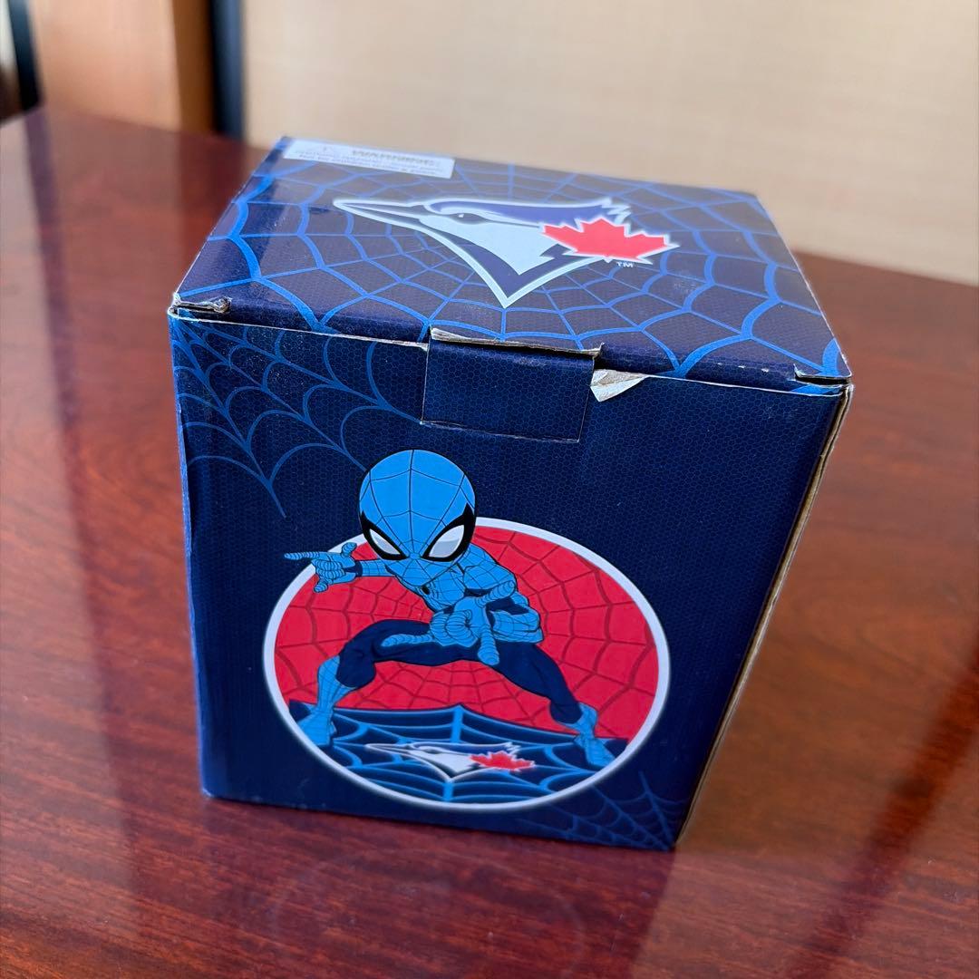 【希少】トロントブルージェイズ スパイダーマン フィギュア