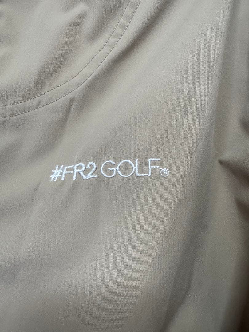 【美品】FR2 GOLF ブルゾン ジャケット ベージュ　M メンズ　ゴルフ