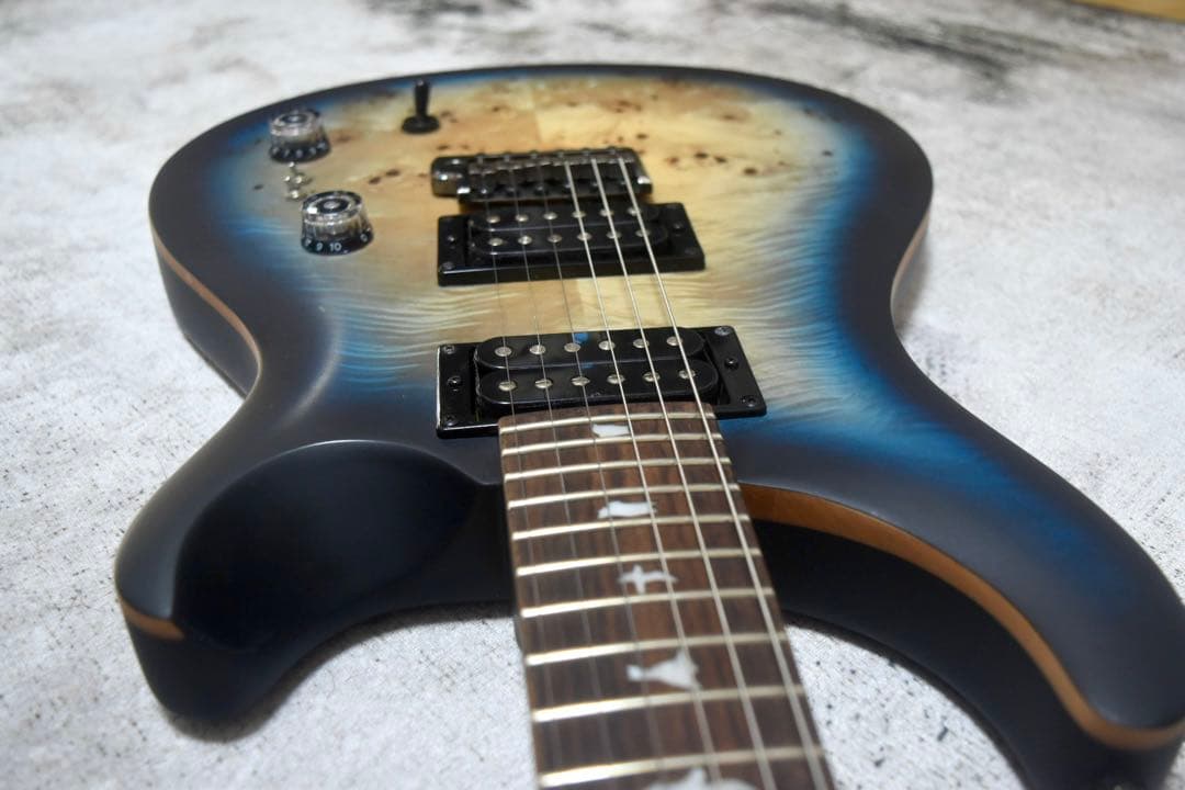 ギター PRS SE Custom24 Lake Blue Midnight Burst