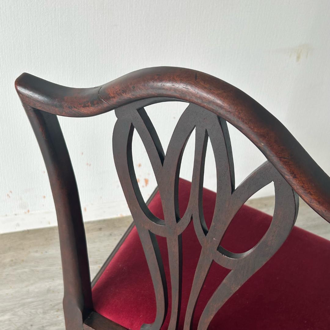 イギリス アンティーク 家具 ダイニング チェア 1930年頃 椅子 590A3