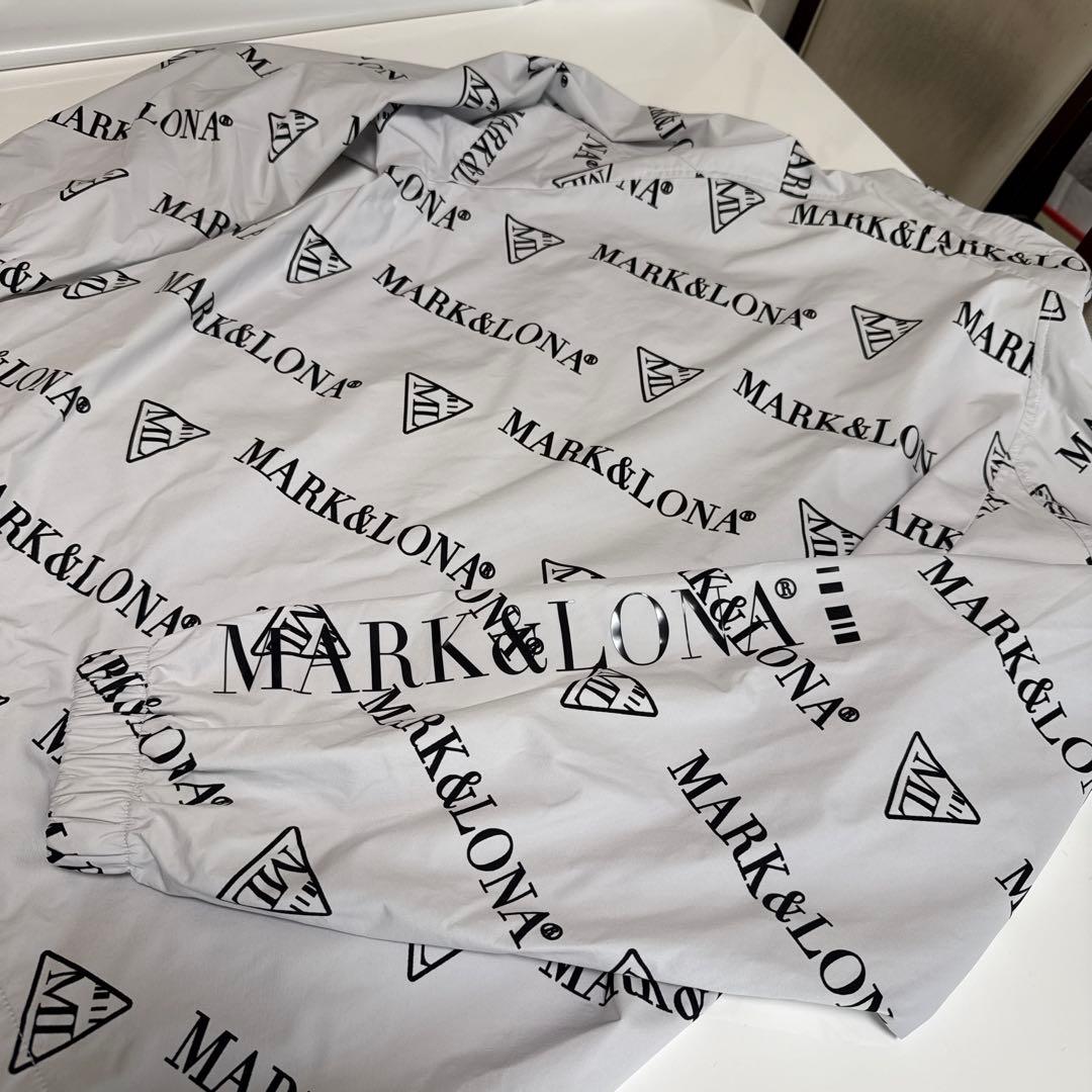 MARK&LONA ロゴプリントジャケット 48