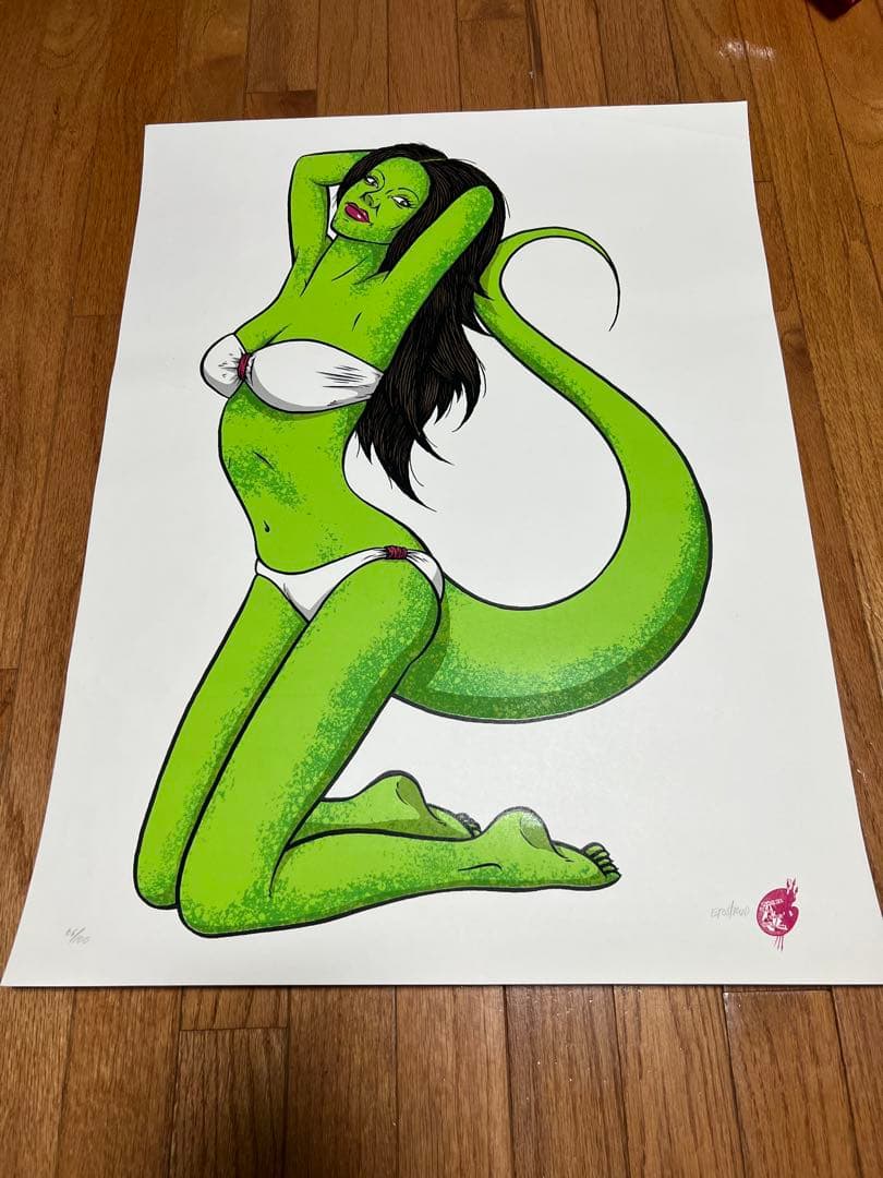 VOLCOM 限定品 Todd Bratrud 100枚限定 サイン入りポスター