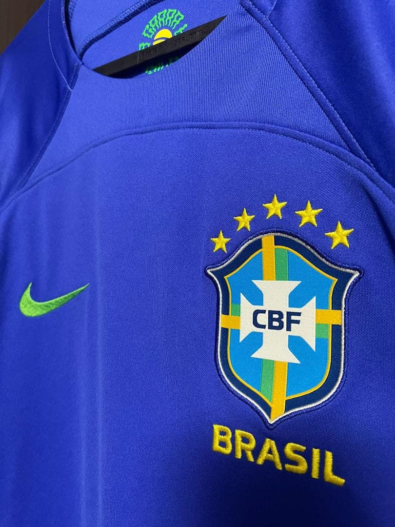 新品 2022-23 ブラジル 代表 アウェイ ユニフォーム L