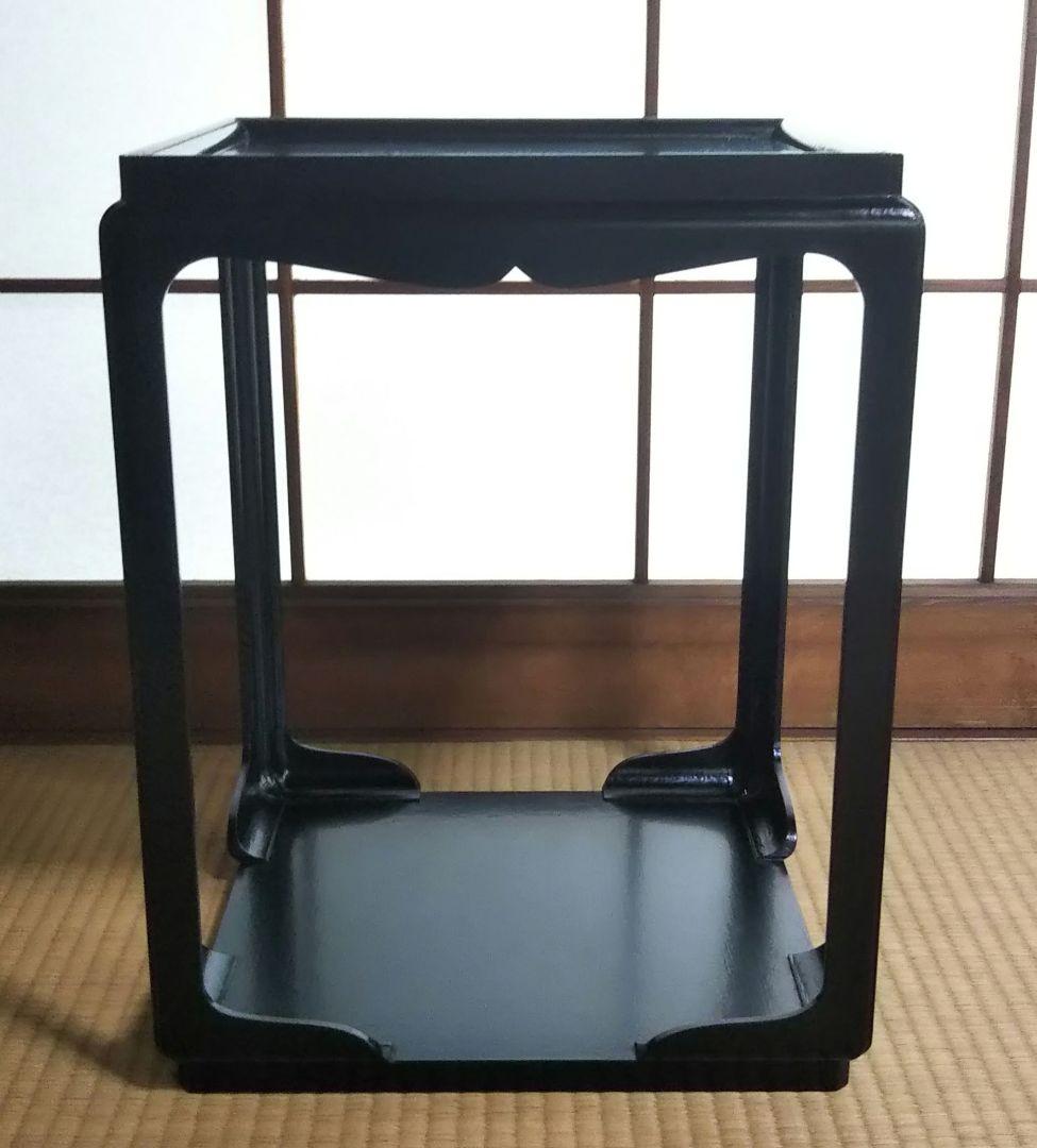 茶道具 棚物 京塗 宗旦好 一閑塗 高麗卓 塗師 松永三喜三 新品