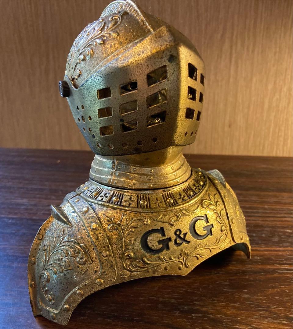 ニッカ ヴィンテージ 鎧 兜 甲冑 騎士 アンティーク 置物 昭和 レトロ 雑貨