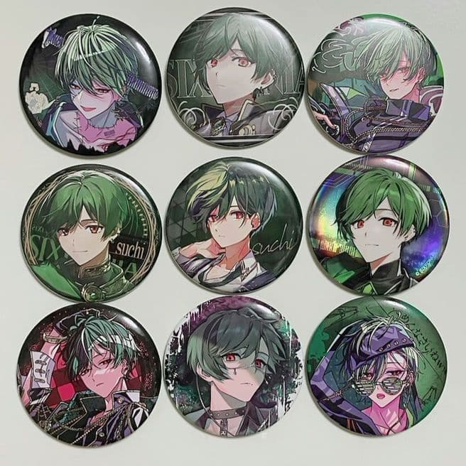 シクフォニ 缶バッジセット すち