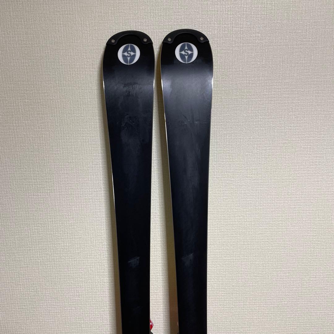 OGASAKA KEO’Sスキー板 ビンディング付き イエロー/ブラック