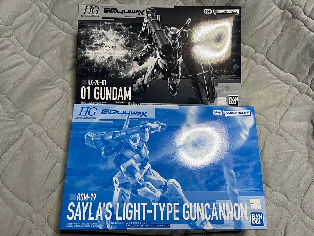 HG セイラ専用軽キャノン　01ガンダム 未開封セット