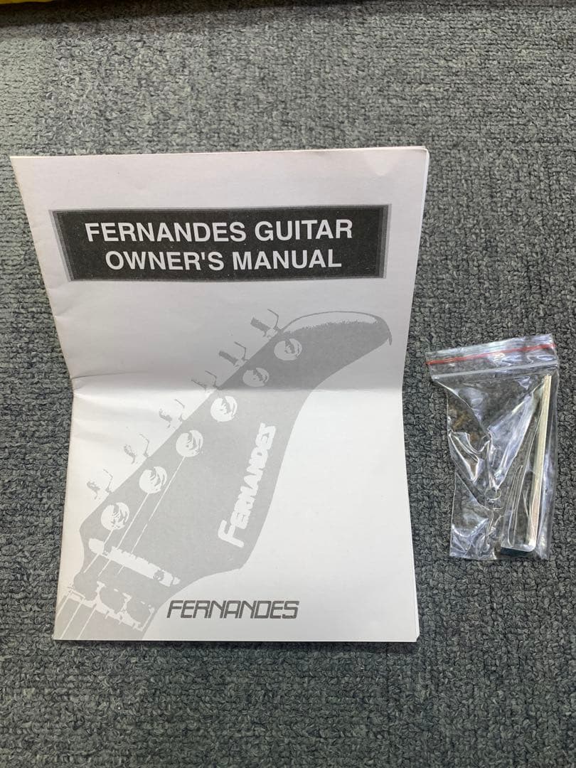 【中古】ミニエレキギター フェルナンデス YH-JR hide ソフトケース付