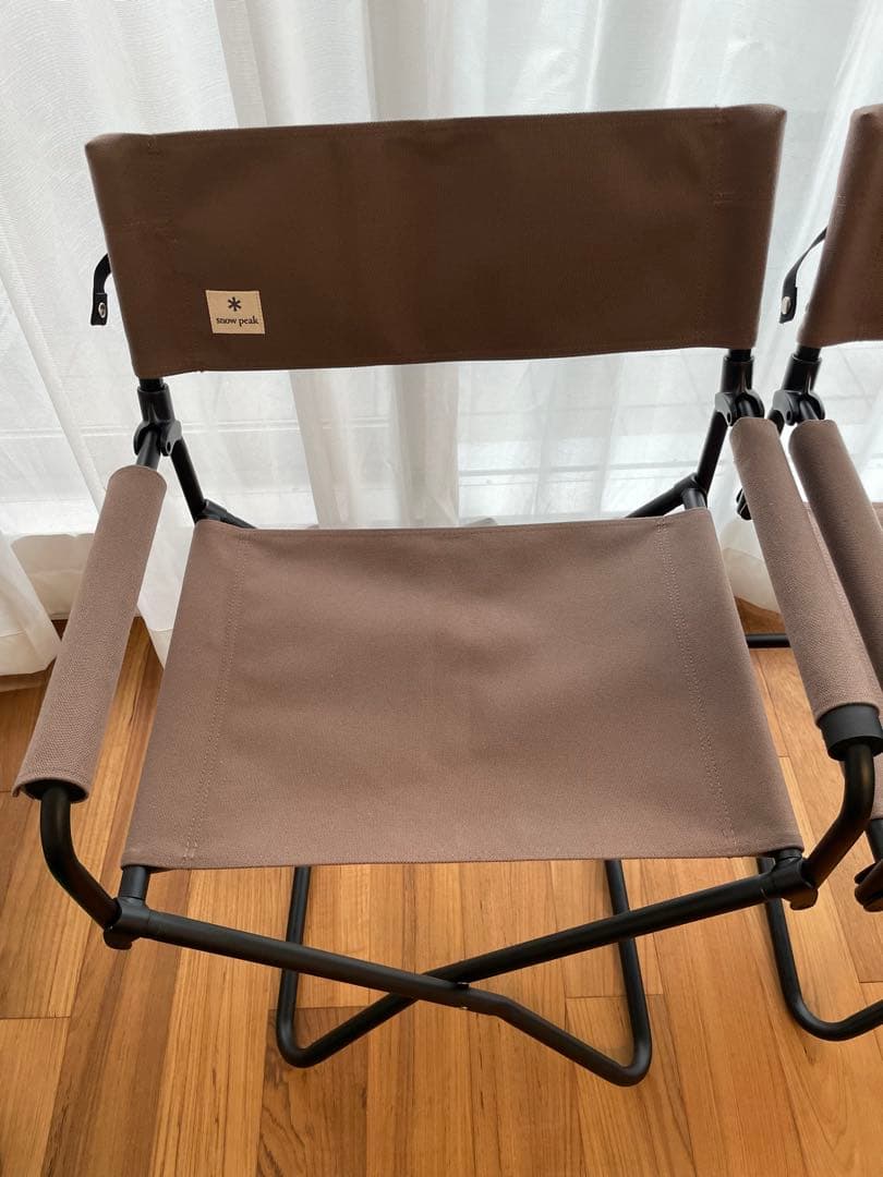 送料無料 PEAK スノーピーク FDチェアワイド グレー4脚セット