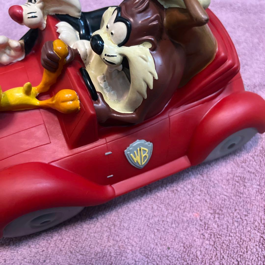 ワーナーブラザーズ バックスバニー トゥイーティー 貯金箱 ソフビ 稀少 レア
