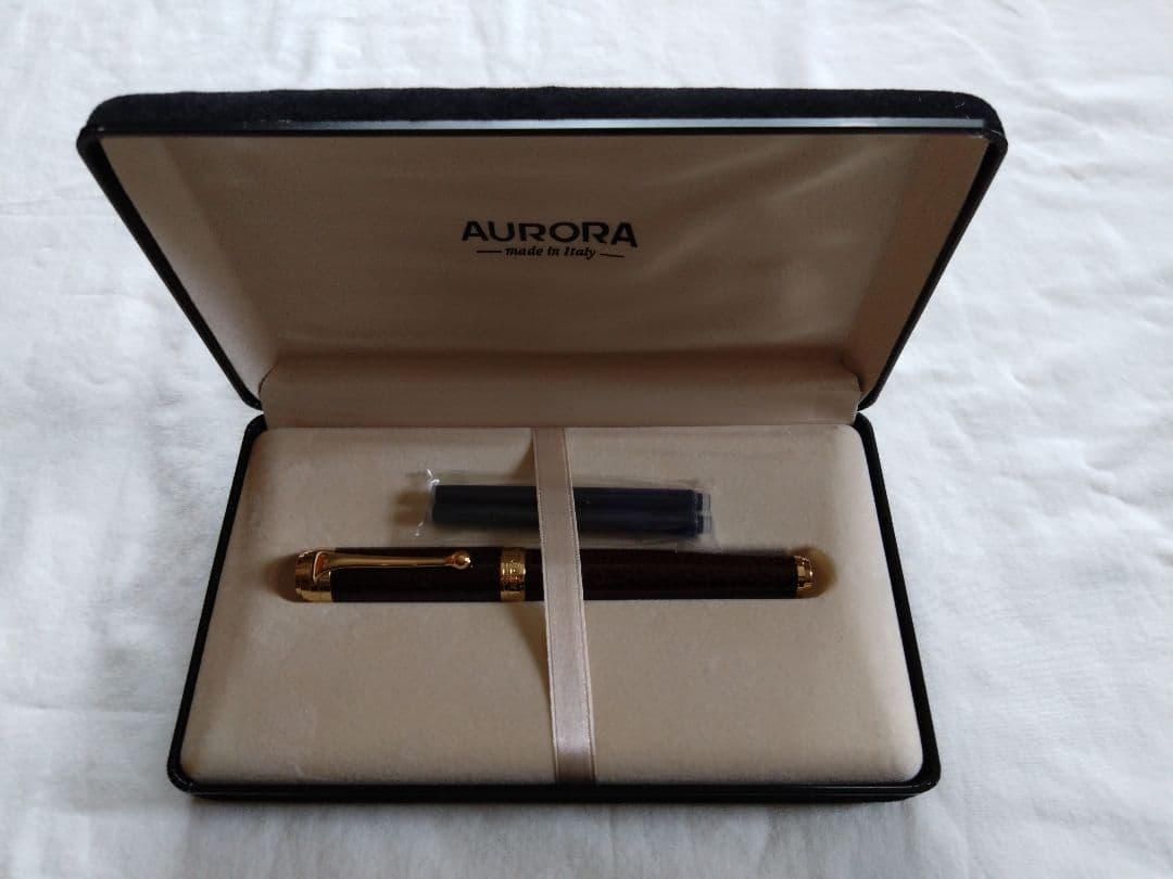 AURORA アウロラ 万年筆 津軽塗 七子塗 田中屋