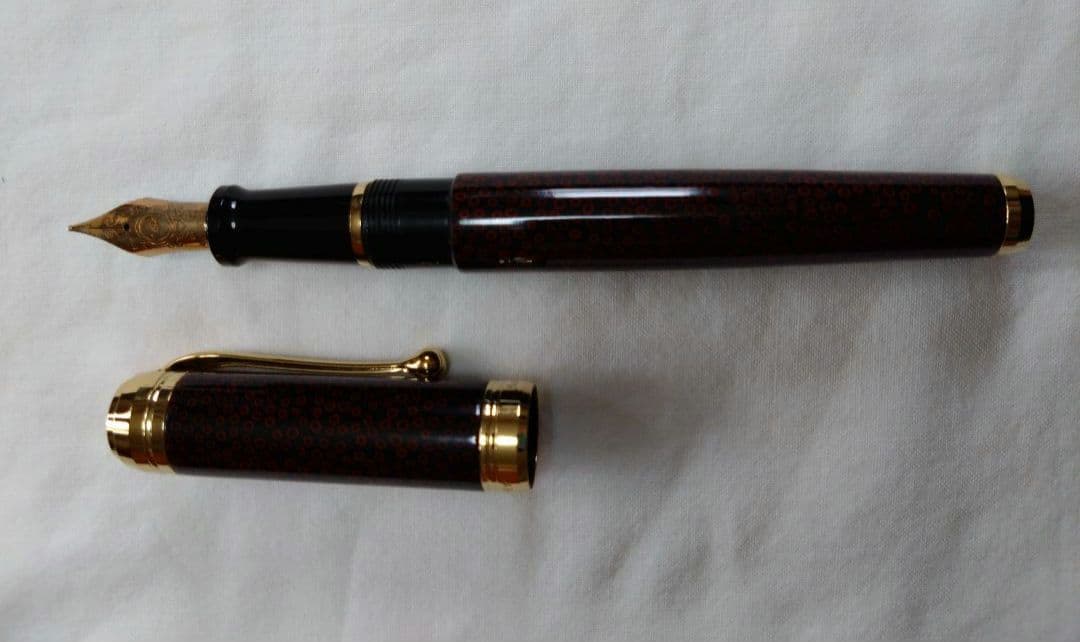 AURORA アウロラ 万年筆 津軽塗 七子塗 田中屋