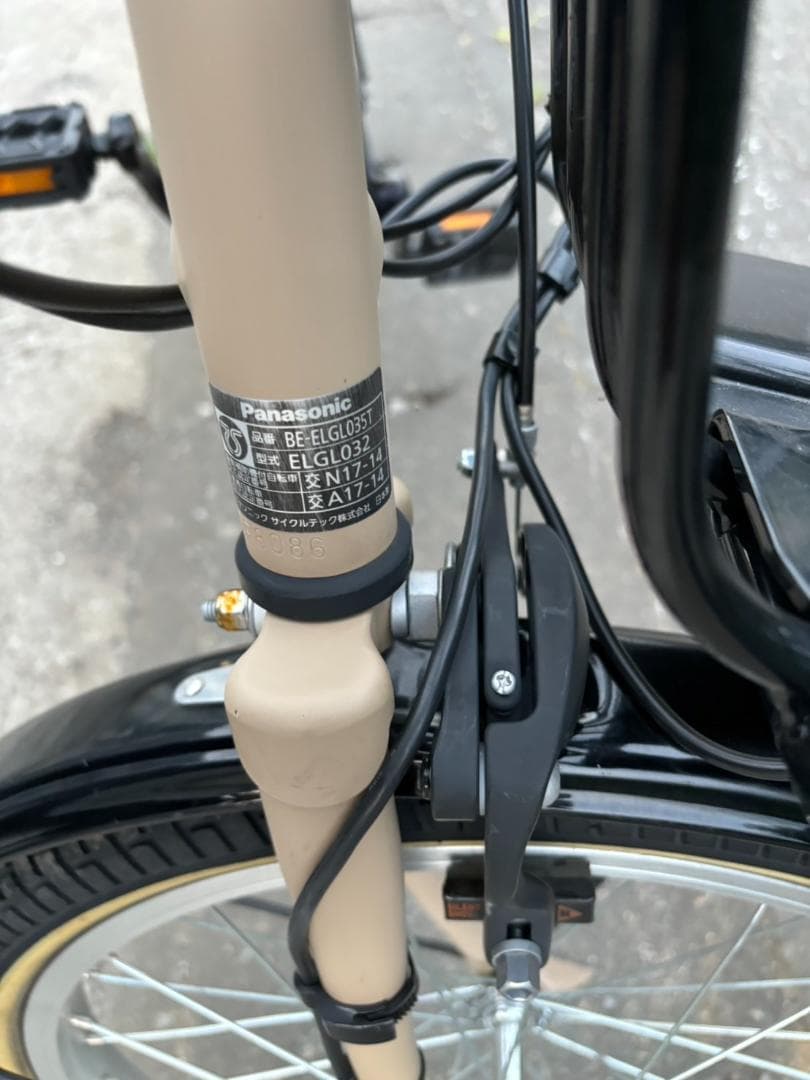 パナソニック グリッター　電動自転車 マットマロンベージュ　20型　ミニベロ