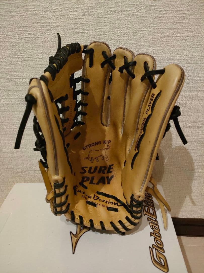 プロ実使用　硬式用グローブ
