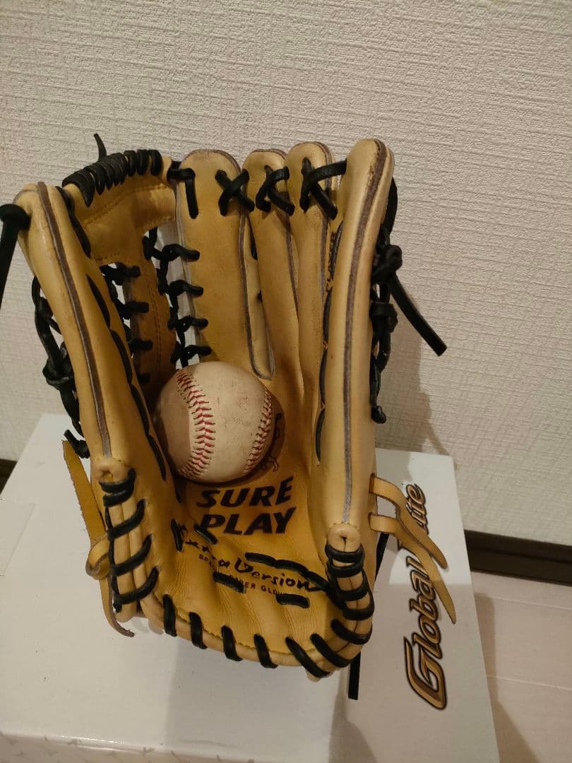 プロ実使用　硬式用グローブ