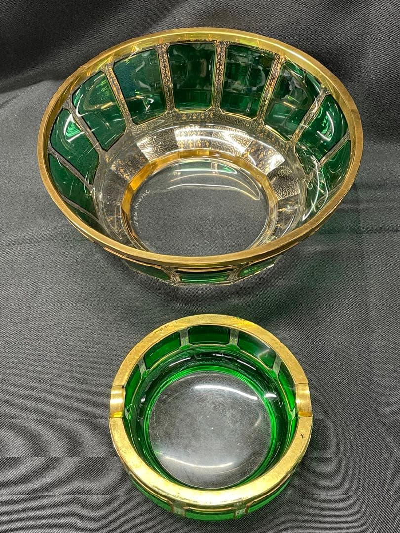 【USED】ヴェネツィアンガラス ? ベネチアンガラス ? ボウル　灰皿