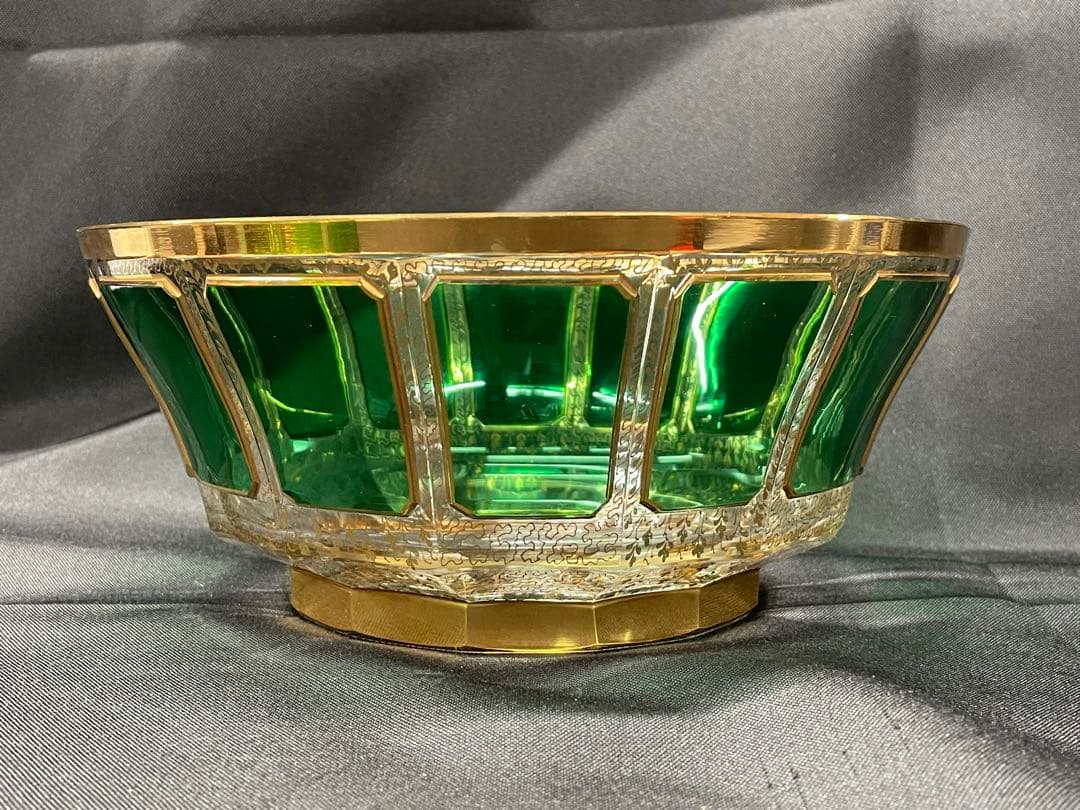 【USED】ヴェネツィアンガラス ? ベネチアンガラス ? ボウル　灰皿