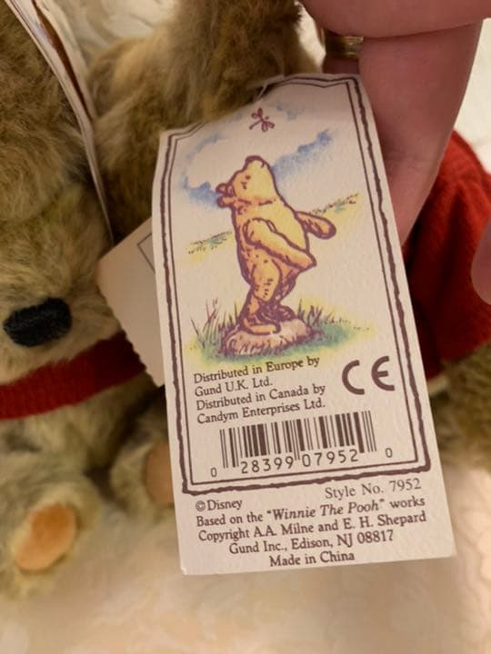 ぬいぐるみ CLASSIC POOH (GUND)