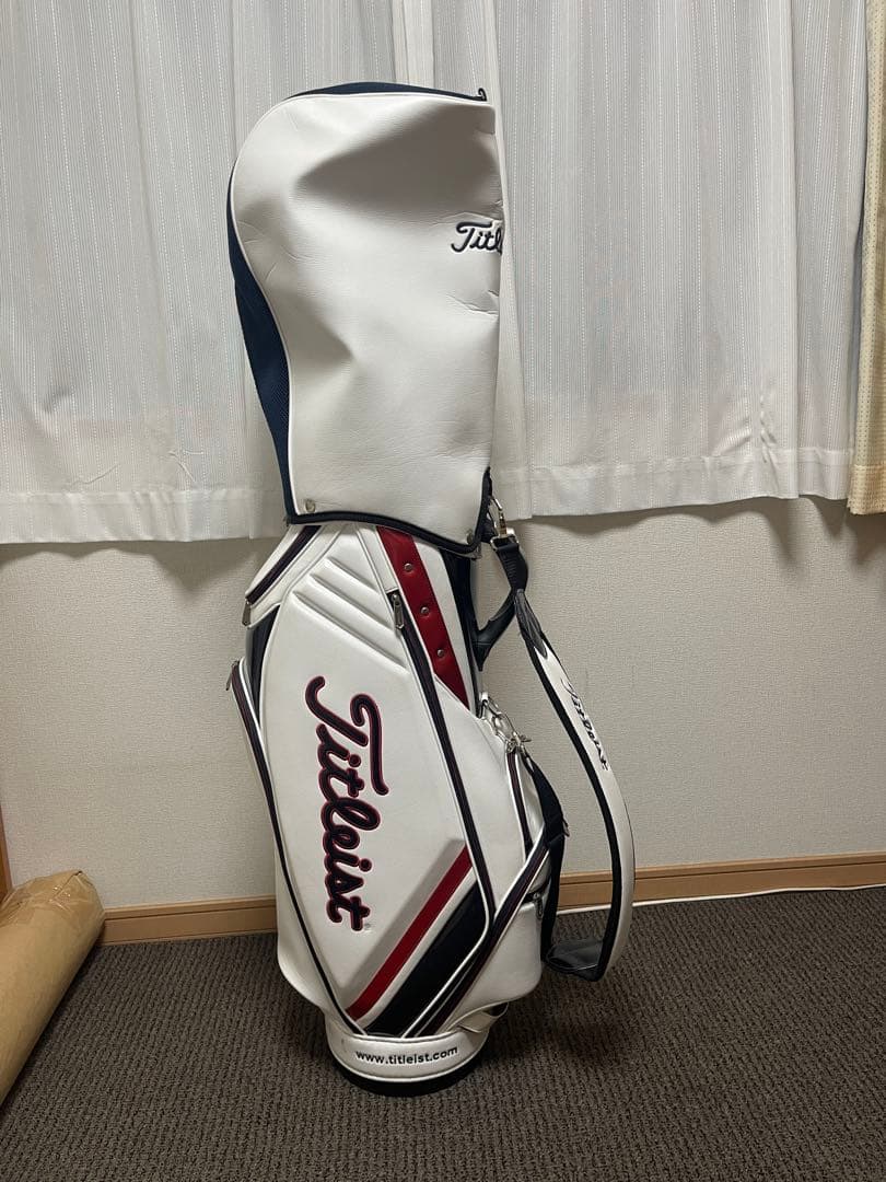 タイトリスト キャディバッグ/CB832/Titleist/9型/トリコロール