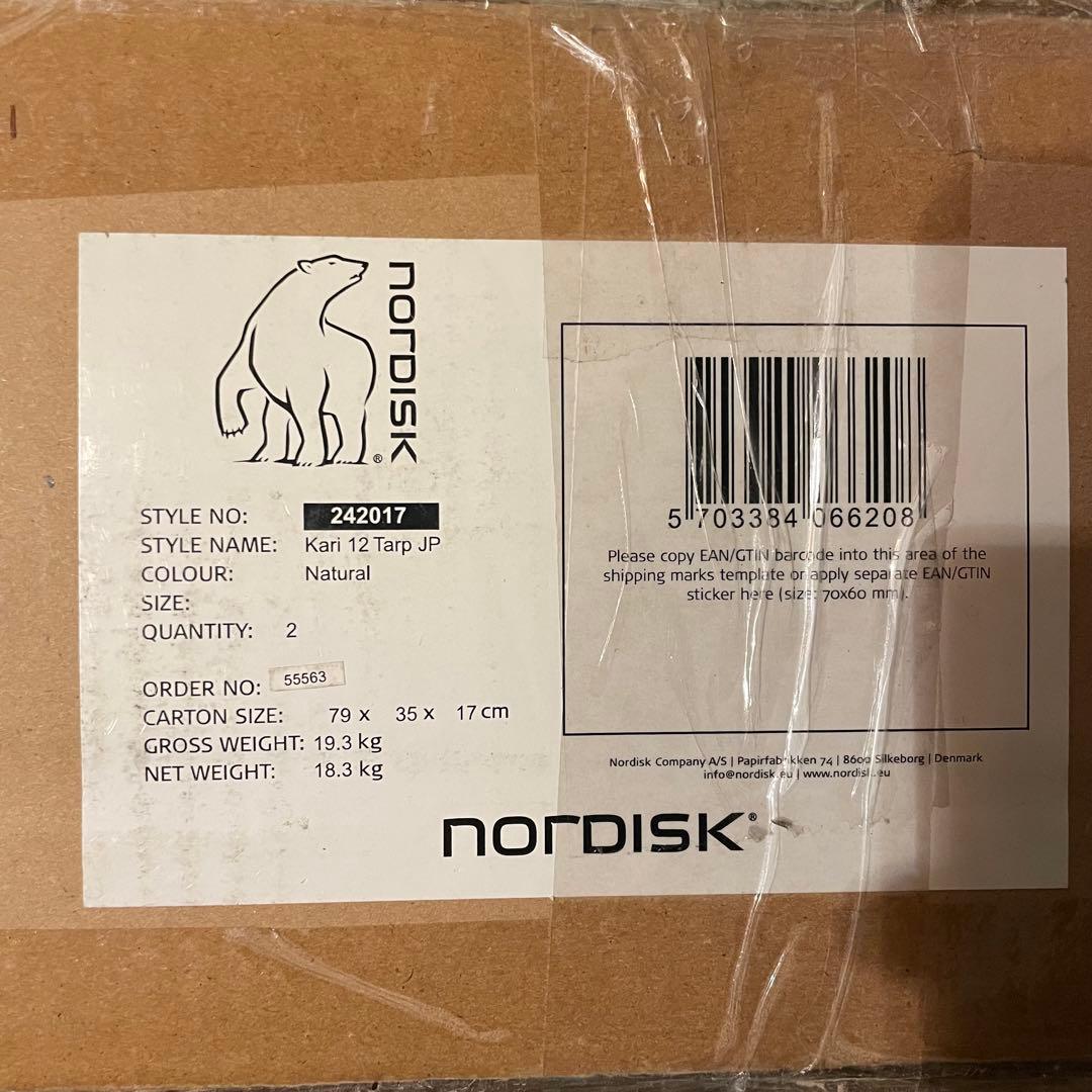 【新品未使用】NORDISK KARI 12 ノルディスク カーリ12